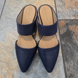 Corso Como Women's Dark Blue Mules